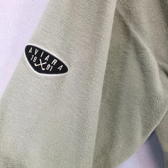 SDI Aviara Golf Club 1/4 Zip Pullover Sweatshirt Men's L Cotton Flannel Canada - Picture 5 of 10